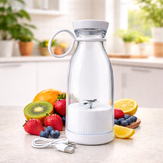 Portable USB Rechargeable Blender Bottle – Smoothie & Juice Maker