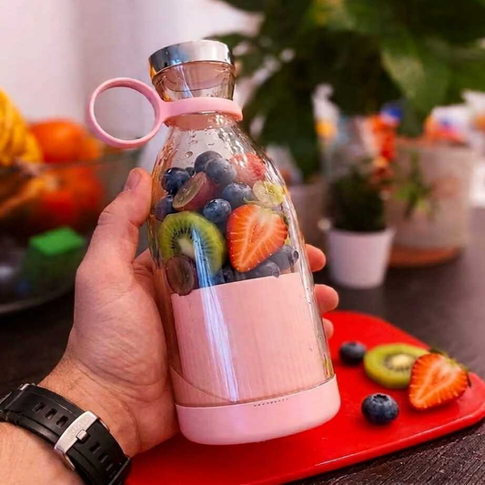 Portable USB Rechargeable Blender Bottle – Smoothie & Juice Maker